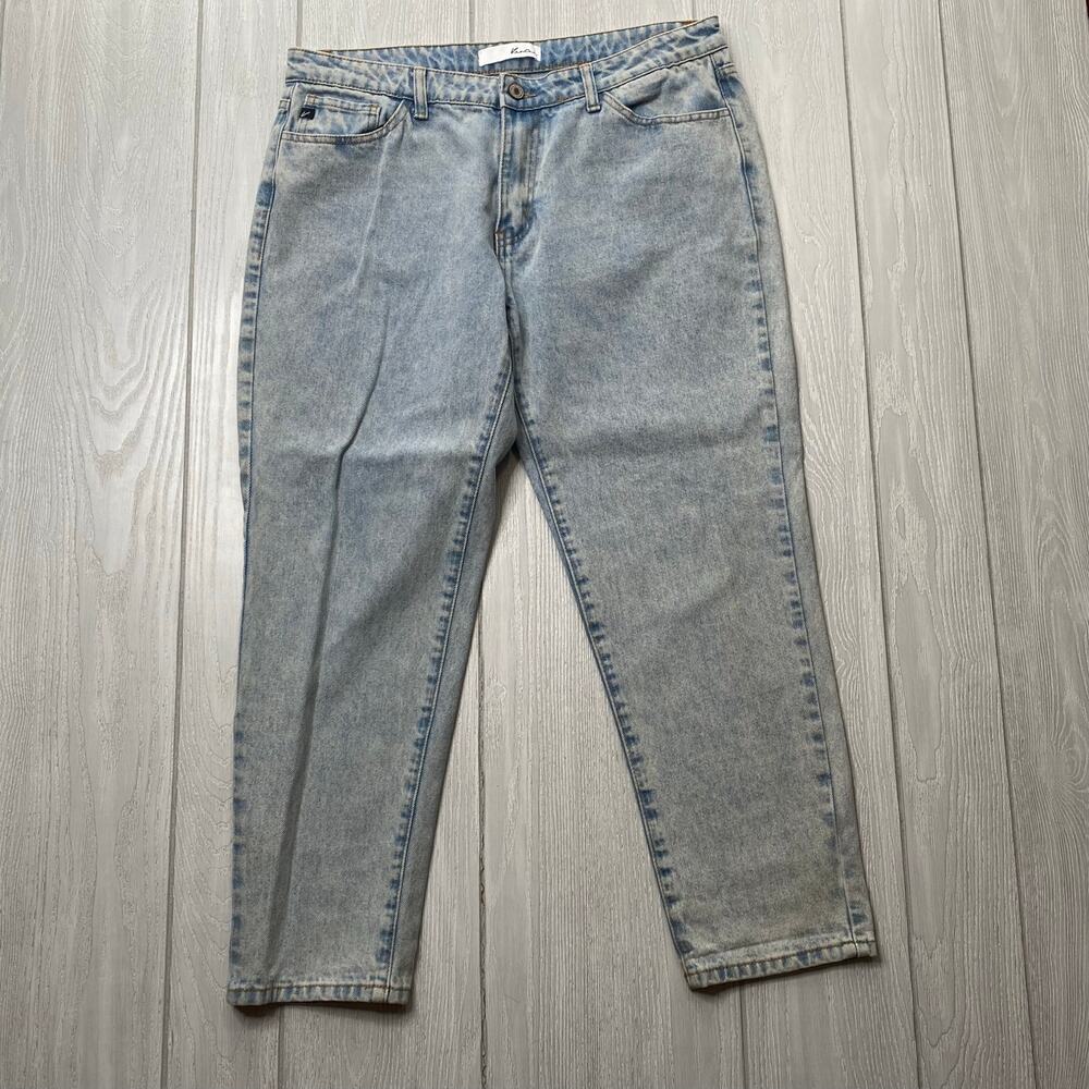 Kancan Denim Blue Light Wash Mom Jeans Size 11 / 29